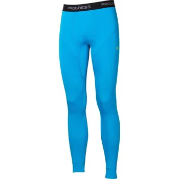 Pánské termo spodky Progress E SDN new pánské dlouhé spodky bambus modrá Velikost: XXL