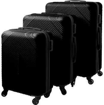 ISO TRADE Spółka z o.o. Sada kufrů 3 v 1 - černá