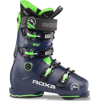 Sjezdové boty Pánské lyžařské boty ROXA RFIT 90 black/green 21/22 30,5