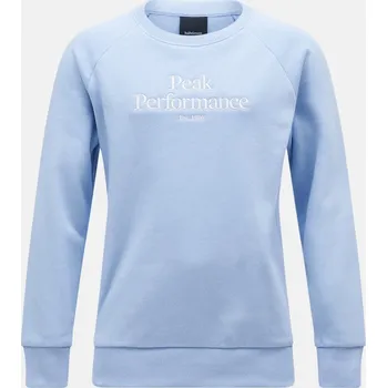 Dívčí mikina MIKINA PEAK PERFORMANCE JR ORIGINAL CREW AMITY BLUE