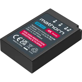 Mathorn MB-141 USB-C akumulátor BLS-50 pro Olympus 1210 mAh