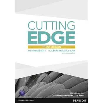 Anglický jazyk Cutting Edge Third Edition Pre-Intermediate Teacher's Book + Resource CD-ROM