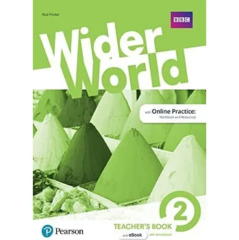 Anglický jazyk Wider World 2 Teacher's Book with MyEnglishLab & Online Extra Homework + DVD-ROM Pack