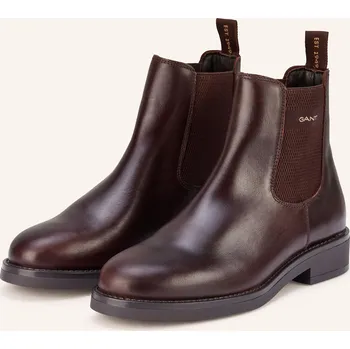 Pánská obuv Gant Pánské Chelsea Boty Prepdale, tmavě hnědá, 41