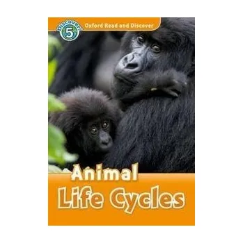 Cizojazyčná kniha Discover! 5 Animal Life Cycles + MP3 audio download
