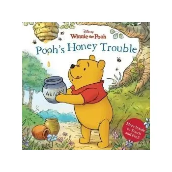 První čtění Touch-and-Feel Book: Pooh's Honey Trouble