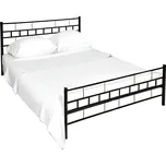 Postel, černá, 90x200, TAJGI