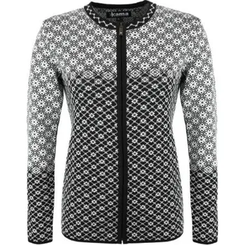 Dámský svetr Kama Merino svetr 5036 110 - černá XL