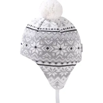 Pokrývka hlavy Kama dětská pletená Merino čepice BW22 101 - přírodně bílá S