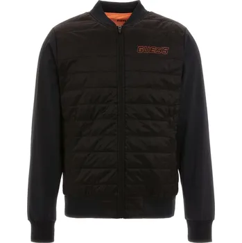 Pánská Přechodná bunda GUESS WALKER JACKET Z3YL00KA5N0-JBLK – Černá L