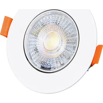 LED panel ECOLITE LED vestavné bodové svítidlo ZITA 7W, 3000-6000K, 560Lm, bílé