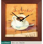 Originální nástěnné hodiny 05662 Lowell Prestige 34cm