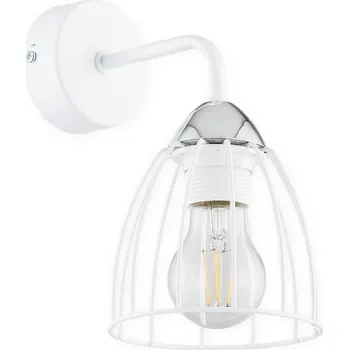 Nástěnné svítidlo Lemir Nástěnné svítidlo O2700 K1 BIA Senso nástěník, bílá matná + chrom