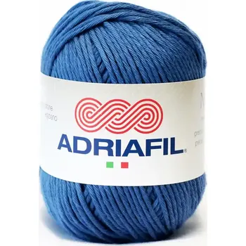 Příze Adriafil Nature 62 Modrá (Bavlněná příze Nature Avio)