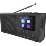 Přenosné rádio EMOS E0090 s Bluetooth, DAB DAB+ FM, černé