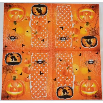 Papírový ubrousek Ubrousek na decoupage - Ostatní - Halloween 1