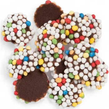 Čokoláda Günthart Čokoládové pecičky s barevným posypem 50g