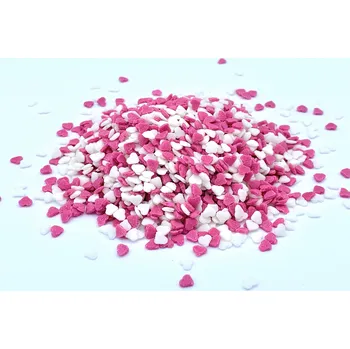 Čokoláda Günthart Cukrové zdobení Mini srdíčka 50g