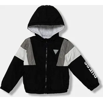 Dětská bunda Guess N5YL02.WF090.9BYA černá 99X, vel. 122-125