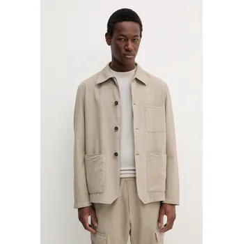 Bavlněná bunda BARENA VENEZIA Camicia Mola OSU5060.2763 béžová 80X, vel. 48