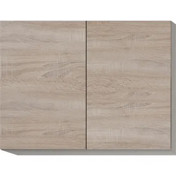 Nábytek Horní skříňka G 80, dub sonoma/bílá, LINE