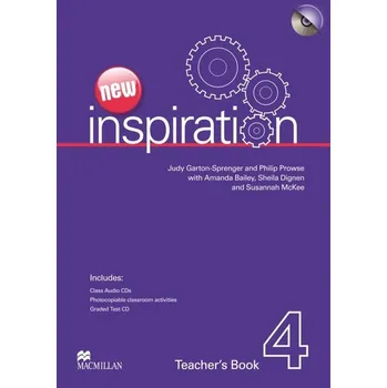 Anglický jazyk New Inspiration 4 Teacher's Book + Test CD + Class Audio CD