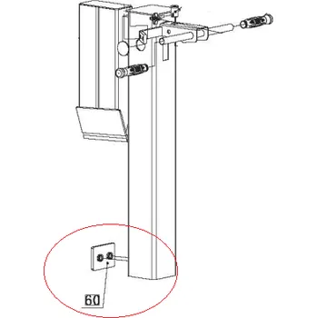 Štípačka na dřevo Vodítko spodní pro štípačku Compact 15 T, 5905421012