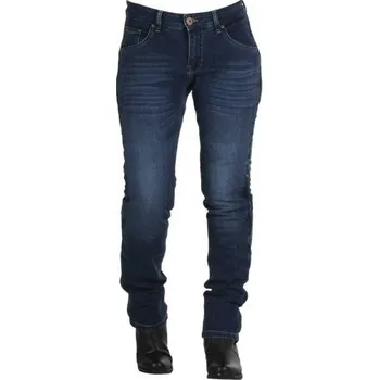 Moto kalhoty Dámské kevlarové moto kalhoty OVERLAP CITY LADY SMALT JEANS modré 2H50996861
