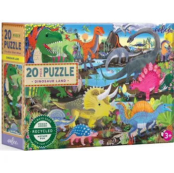 Puzzle Puzzle - Země dinosaurů 20 dílků
