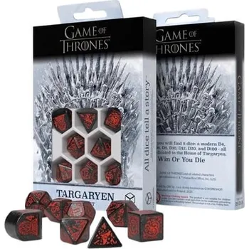 Příslušenství k deskovým hrám Sada kostek Game of Thrones: Targaryen