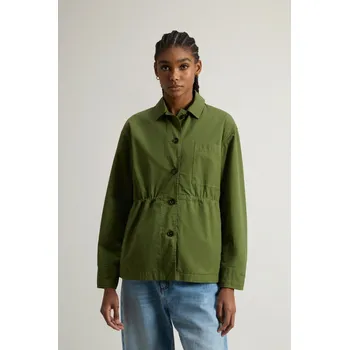 Dámská košile KOŠILE WOOLRICH GABARDINE OVERSHIRT CYPRESS