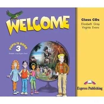 Anglický jazyk Welcome 3 Class Audio CDs