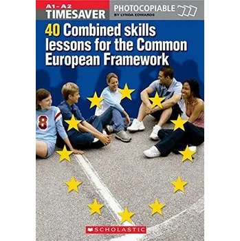 Cizojazyčná kniha Timesaver: 40 Combined Skills Lessons for the Common European Framework + CD