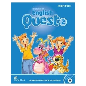 Anglický jazyk Macmillan English Quest 2 Pupil´s Book Pack + CD-ROM