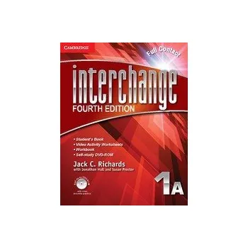 Cizojazyčná kniha Interchange Fourth Edition 1 Full Contact A Pack+ Self-study DVD-ROM