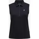 POLOKOŠILE PEAK PERFORMANCE W COMFORT ZIP SL POLO BLACK