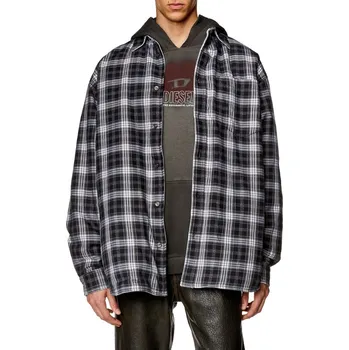 BUNDA DIESEL S-DEWNY-DOUBLE-CHECK-A JACKET BLACK