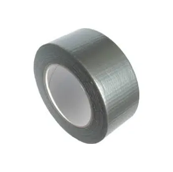 Lepicí páska lepící páska textilní 48 x 25 stříbrná