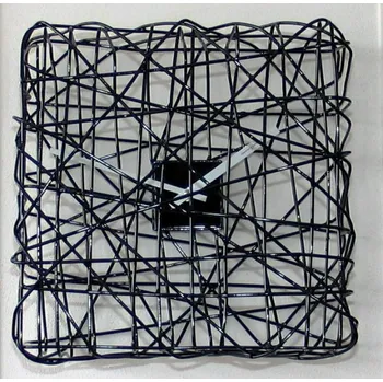 Hodiny Designové hodiny Diamantini & Domeniconi Ti Aspeto black 32cm