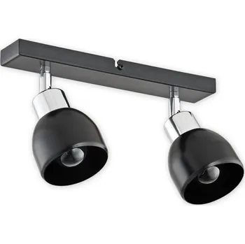 Lemir Bodové svítidlo O2592 P2 CZA Feniks spot 2, černá matná + chrom