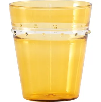 Sklenice Zafferano, Skleněný pohár A Pallini 300 ml žlutý - Formadore