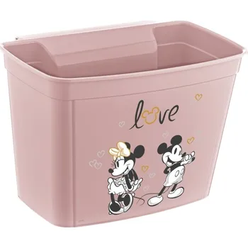 Úložný box Závěsný organizér/box Minnie Mouse - 4 l, růžový