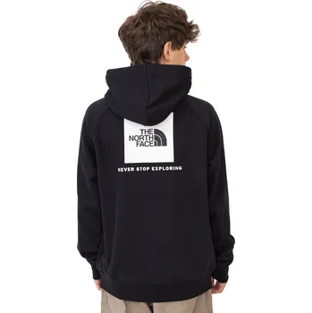 Pánská mikina Mikina S Kapucí The North Face Raglan Red Box Black - XL