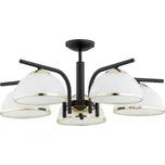 Lemir Závěsné svítidlo na tyči O2925 W5 CZA + ZL Lava lustr 5 ramenný, matný