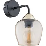 Lemir Nástěnné svítidlo O2990 K1 CZA + ZL Margo nástěník, matný černý + zlat