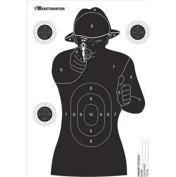 Terč na sportovní střelbu Beast Hunter Attack BH10201 10 ks