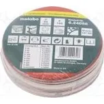 Smirkový papír Ø 80mm Zrnitost 180 Upevnění samolepící 25ks