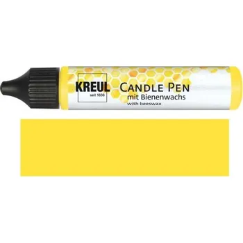 3D tisk 3D voskové pero pro malování svíček 29ml Žlutá