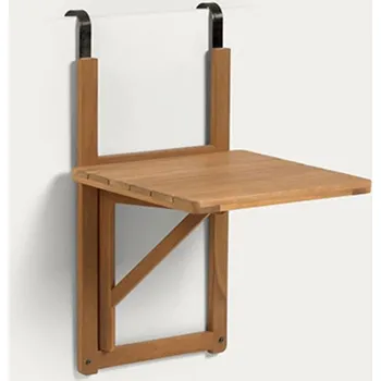 Zahradní stůl ASKO Stolek závěsný balkónový 40 x 42 x 60 cm akácie