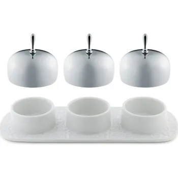 Dóza na potraviny Designová dóza na máslo Dressed, prům. 12 cm - Alessi